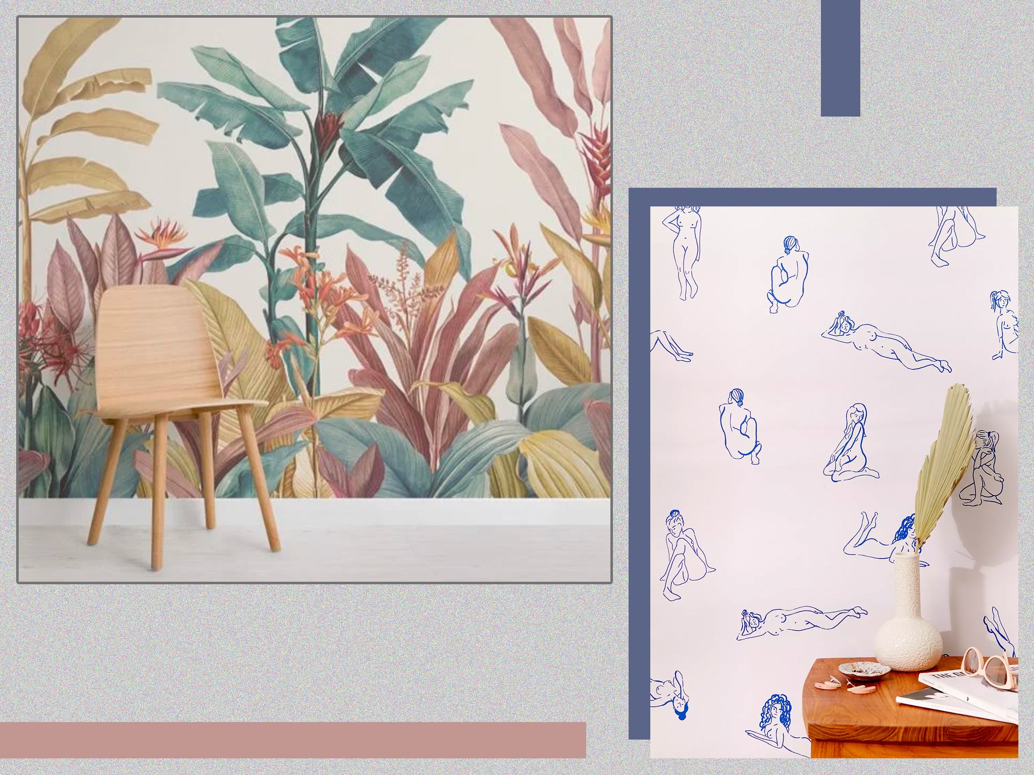 Cheap store removable wallpaper